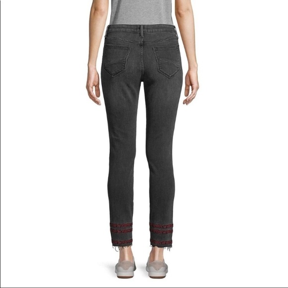 DRIFTWOOD Jackie Stripe Trim Ankle Jeans | Size 26 - Picture 2 of 11